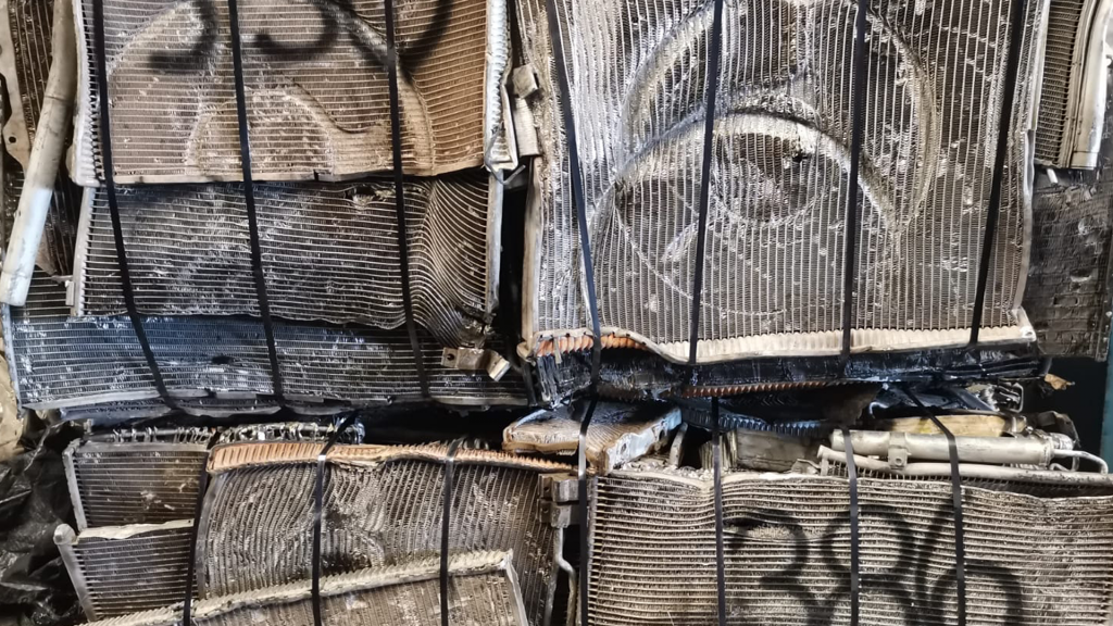 Radiador de aluminio